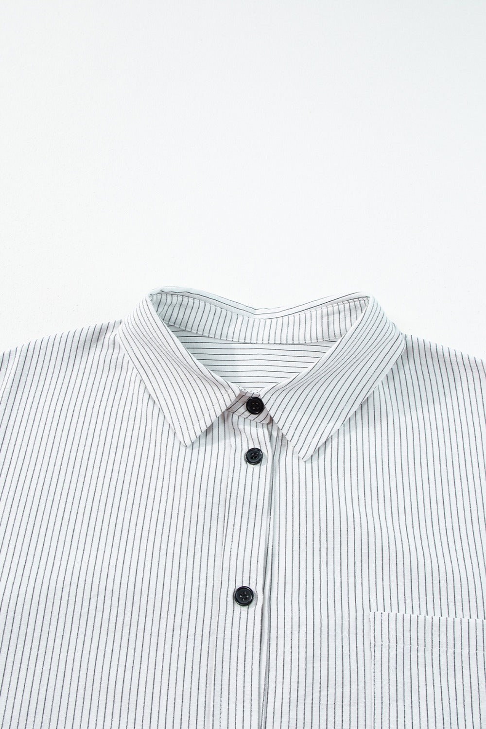 Stacee Striped Collared Shirt