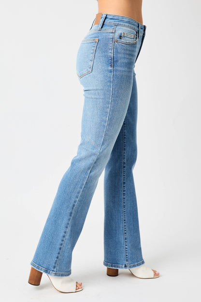 Judy Blue Mid-Rise Straight Jeans