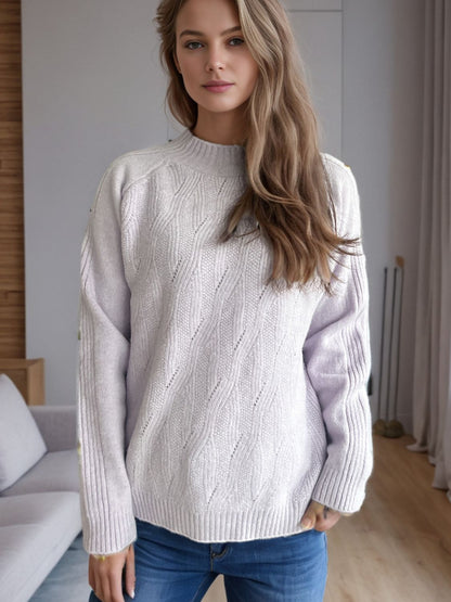 Mock Neck Sweater