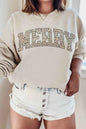 Leopard Merry Christmas Sweatshirt