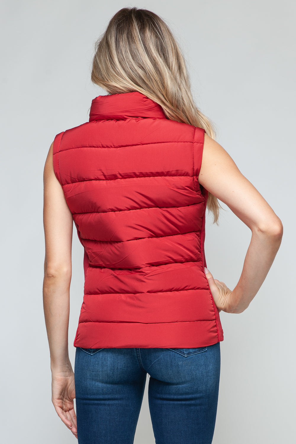 Snobbish Zip Up Vest