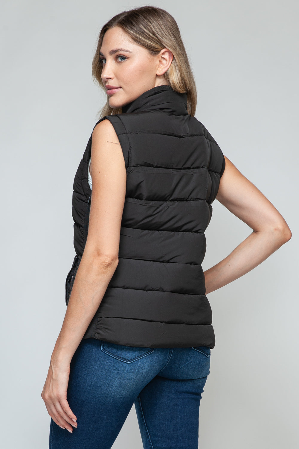 Snobbish Zip Up Vest