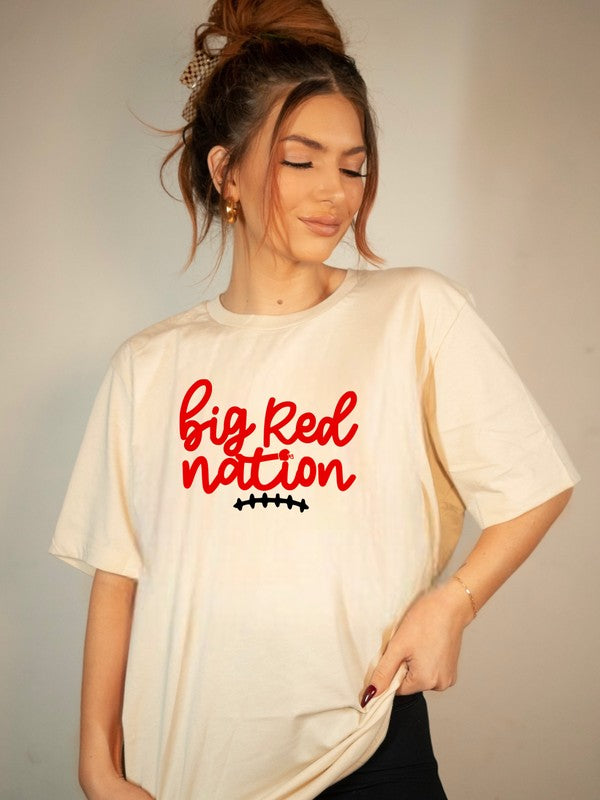 Big Red Nation Graphic Tee