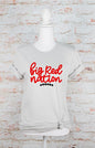 Big Red Nation Graphic Tee