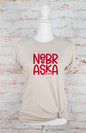 Nebraska Graphic Crew Neck Tee