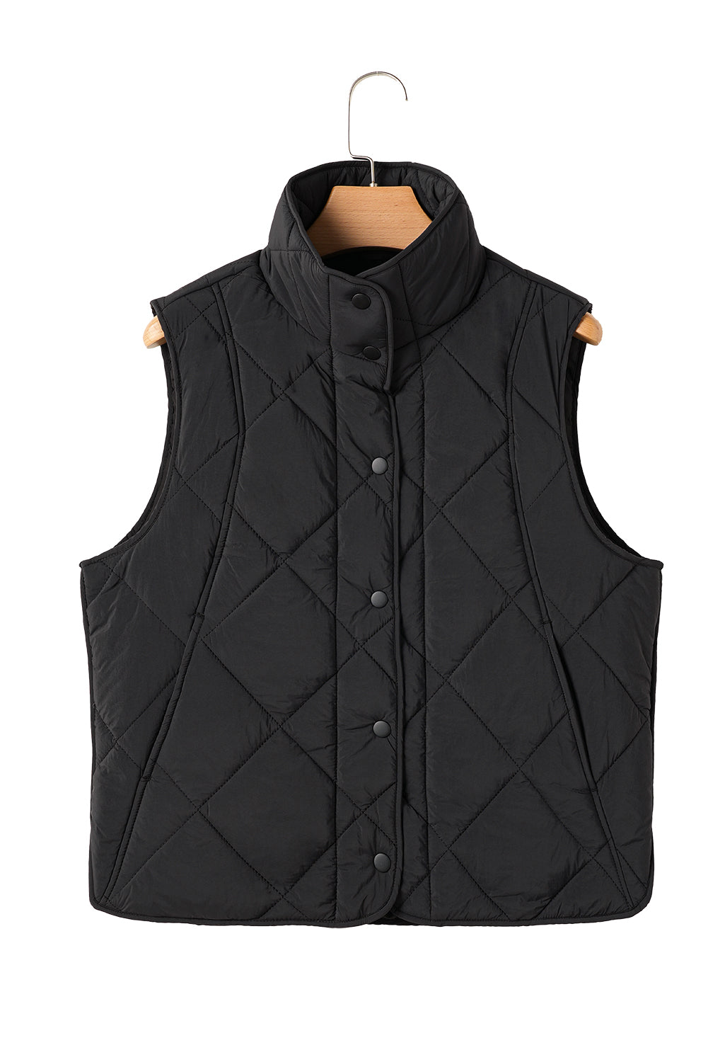 Snap Down Texture Vest