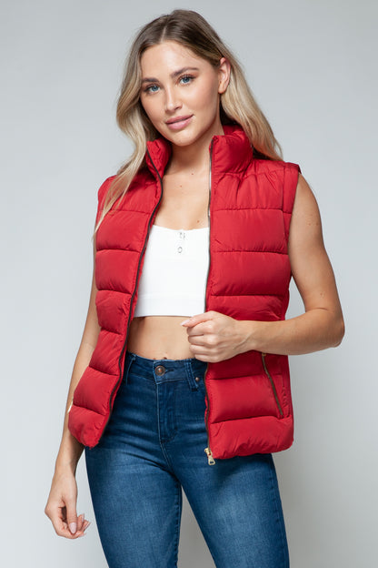 Snobbish Zip Up Vest