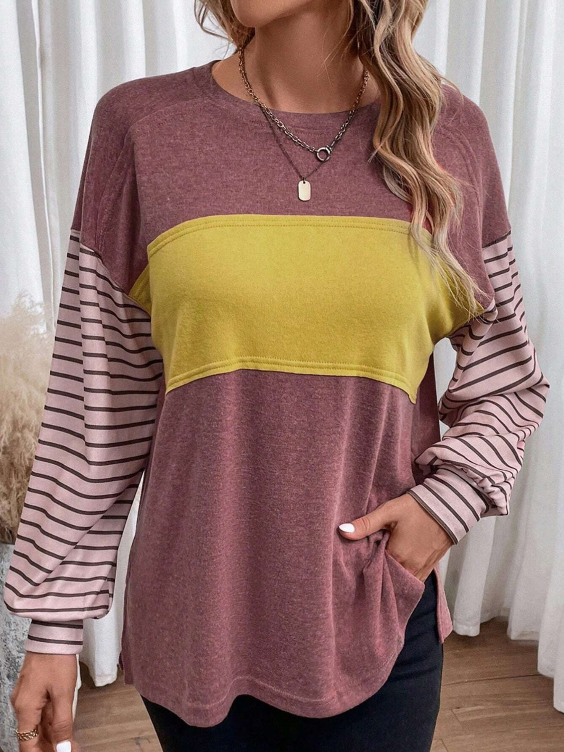 Robin Striped Long Sleeve T-Shirt