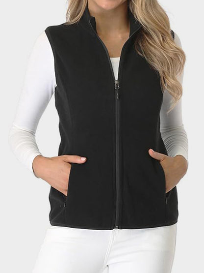 Zip Up Vest with Pockets