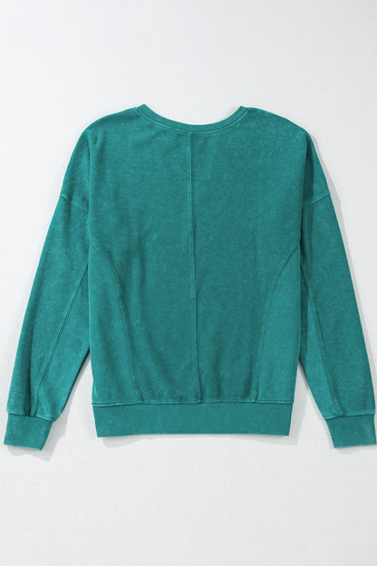 Holly Notched Sweatshirt