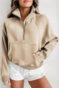 Hailee Half Zip Sweatshirt