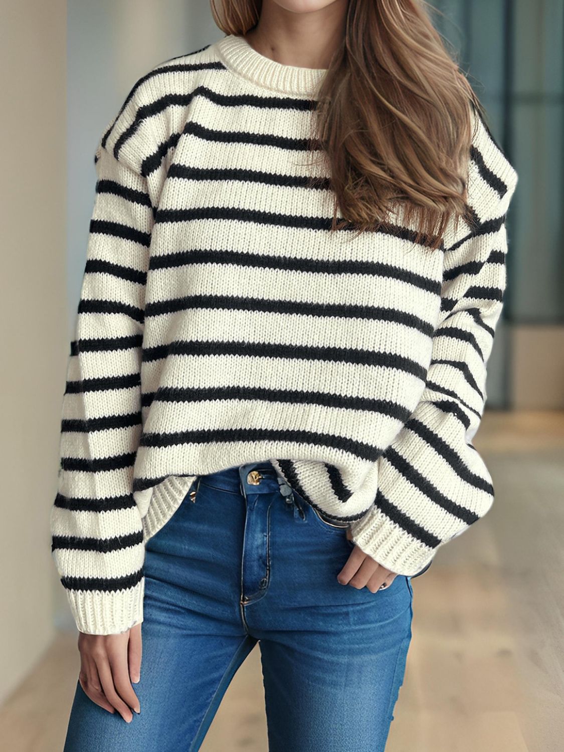 Gillian Striped Sweater