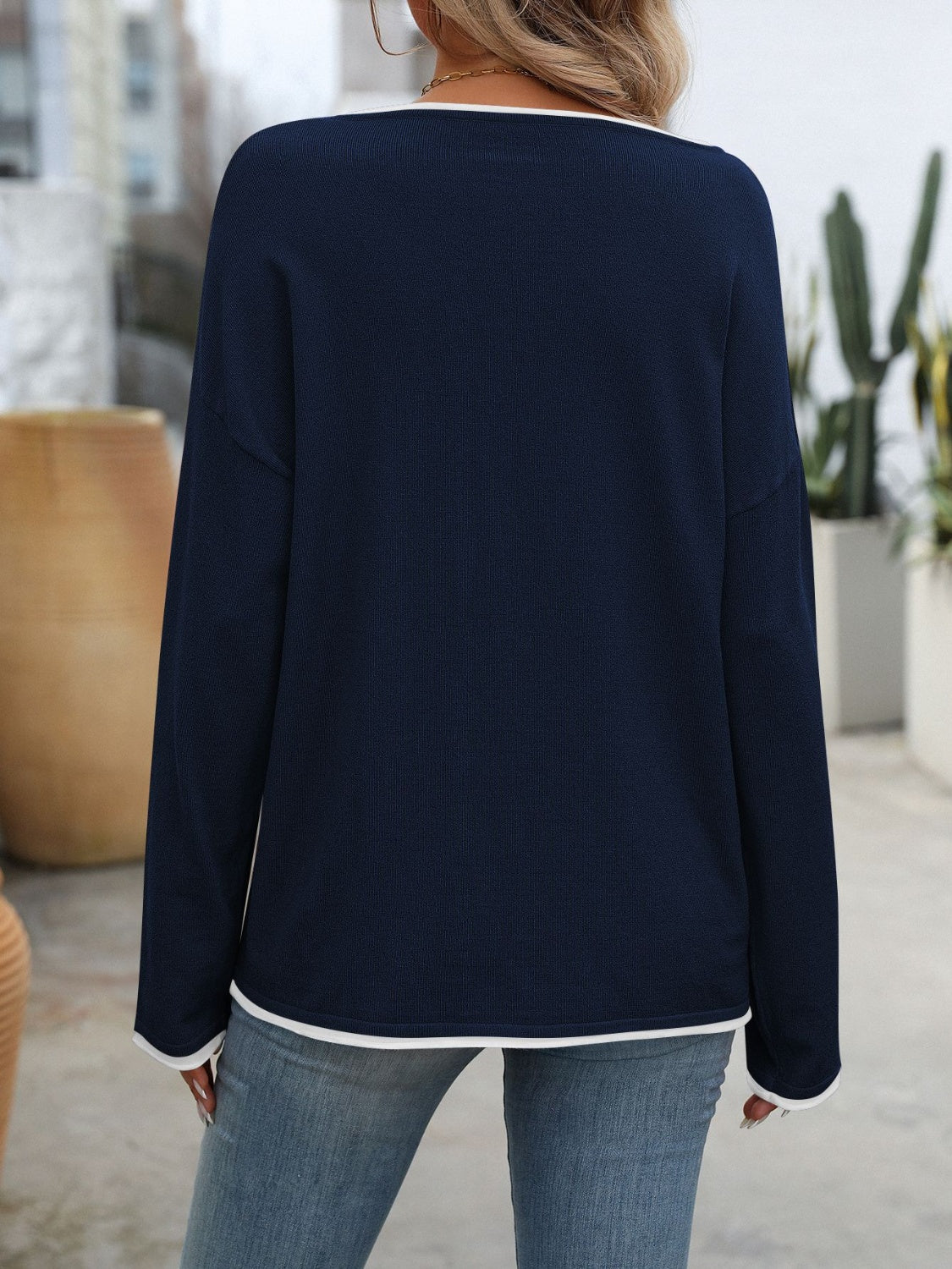 Madison Contrast Sweater