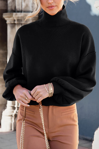 Mock Neck Sweater