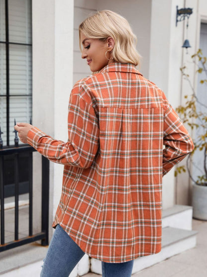 Ry Plaid Button Up Shirt