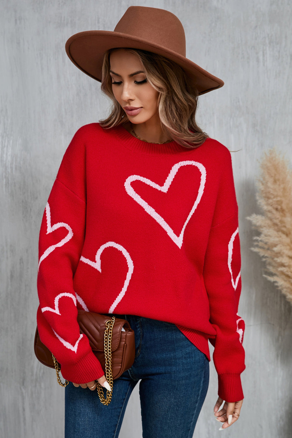 Angel Wings Heart Sweater