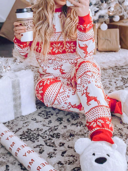 Christmas Element Top and Pants Set