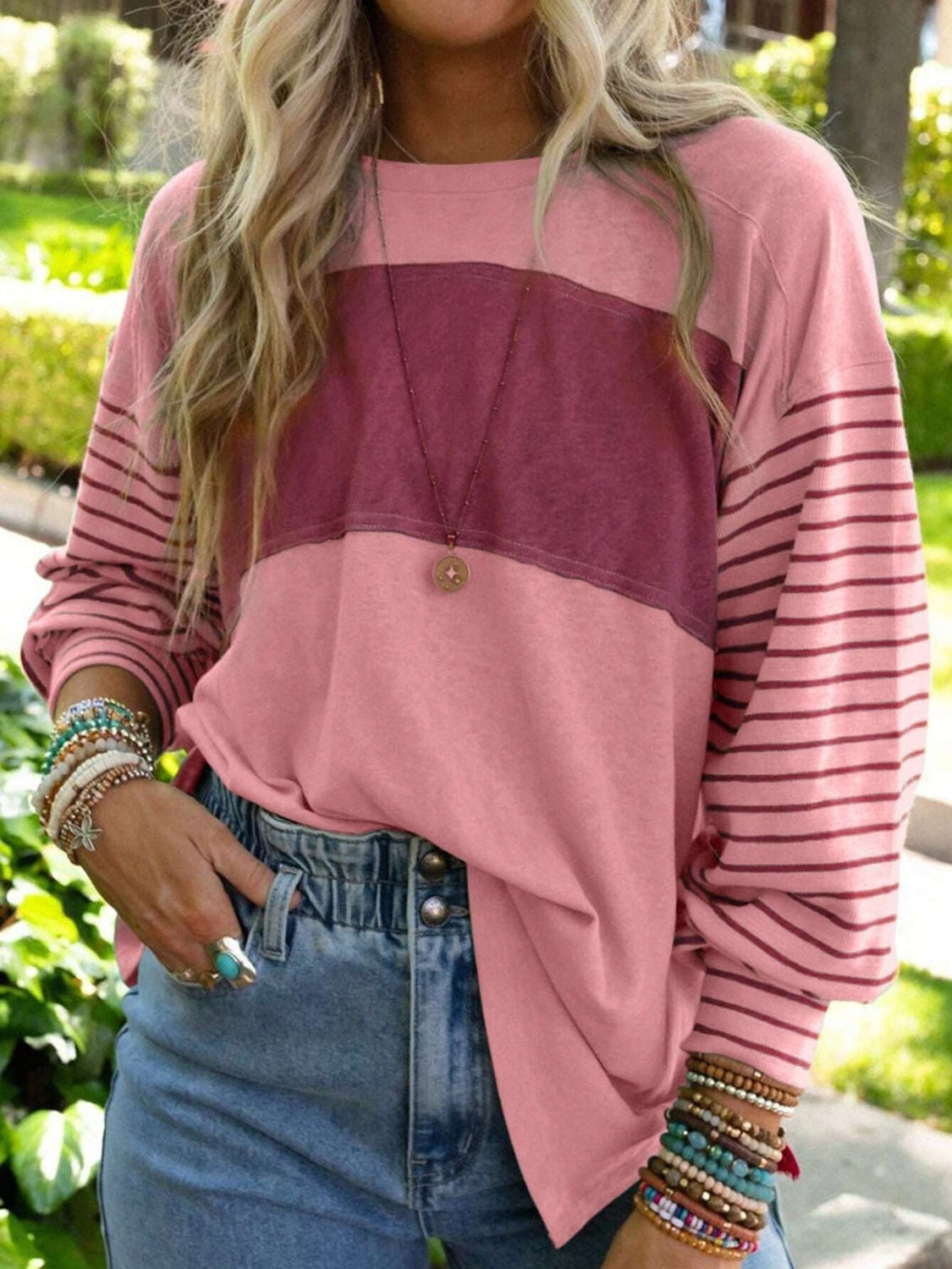 Robin Striped Long Sleeve T-Shirt