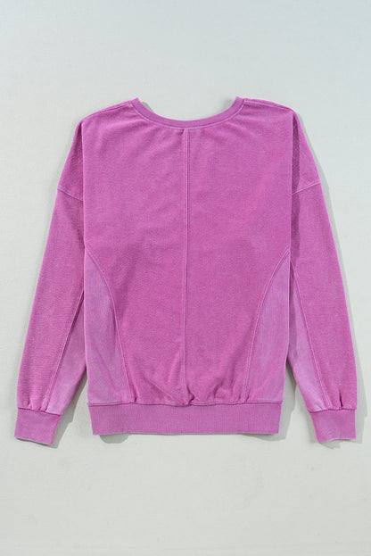 Holly Notched Sweatshirt