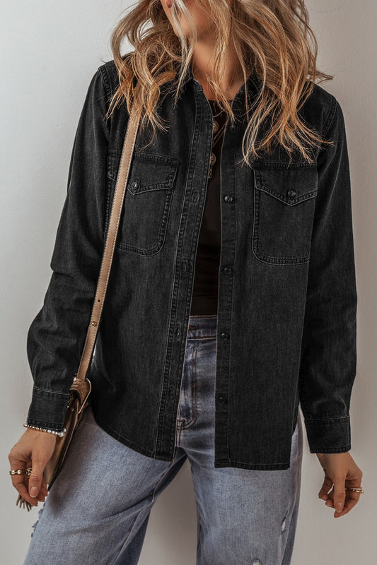 Hunter Button Denim Jacket