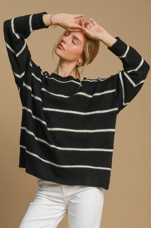 Cali Blend Striped Sweater