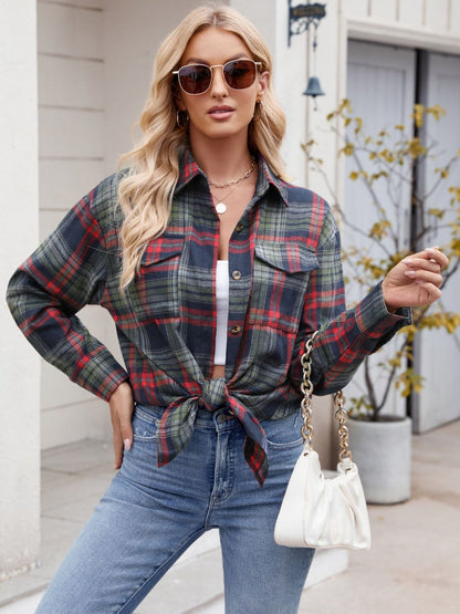 Ry Plaid Button Up Shirt