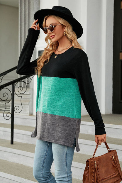 Janice Color Block T-Shirt