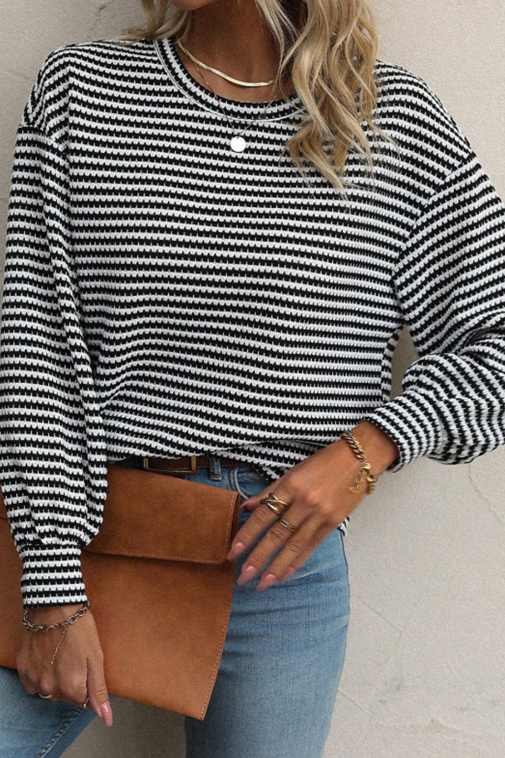 Ami Striped Top