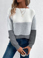 Carter Color Block Sweater