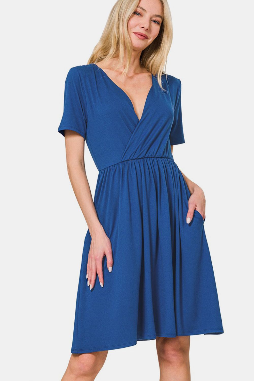 Zenana Brushed DTY Dress