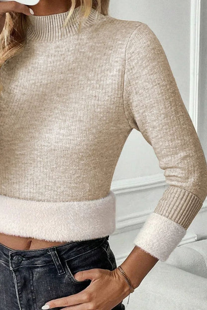 Raini Mock Neck Sweater