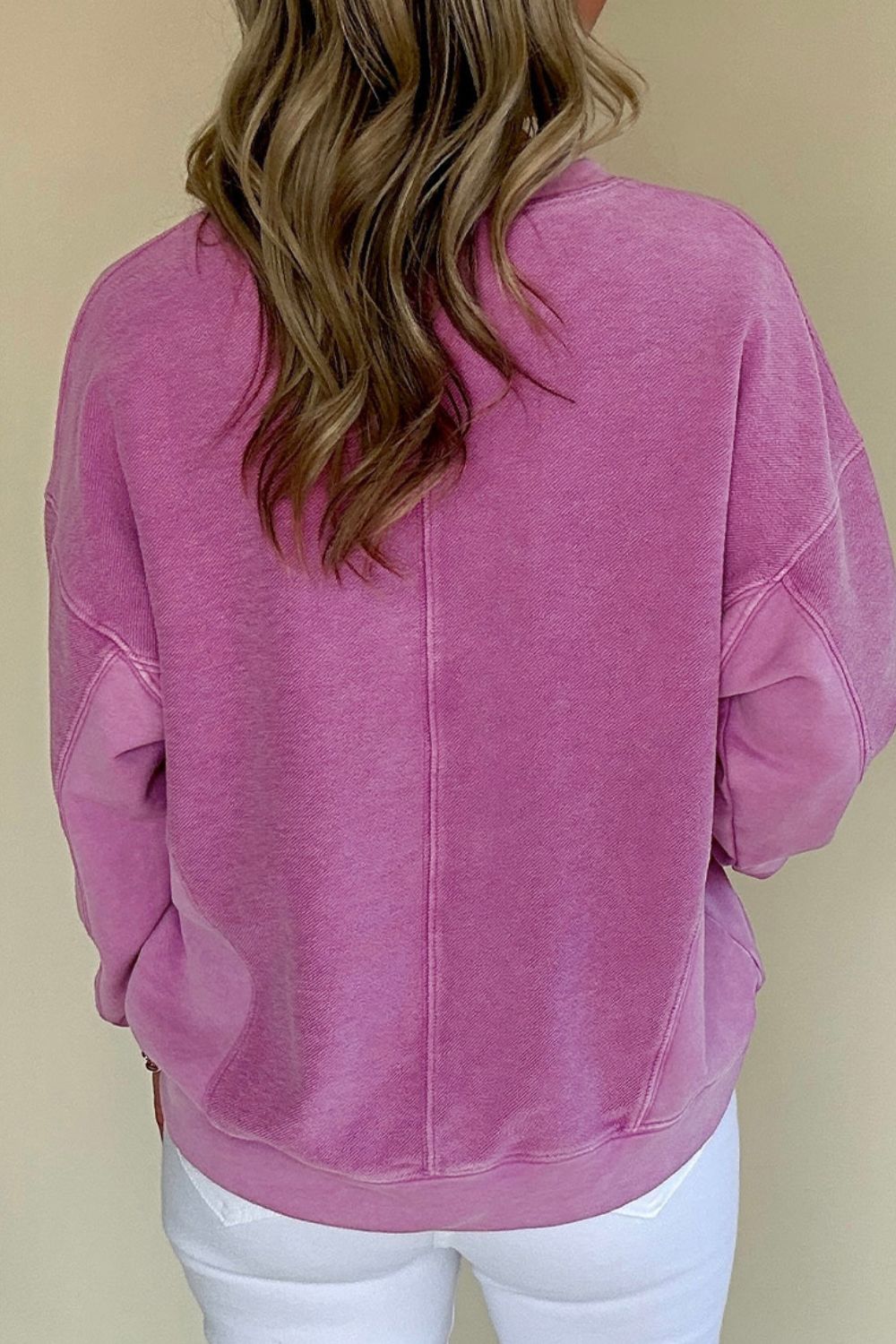 Holly Notched Sweatshirt