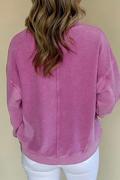 Holly Notched Sweatshirt