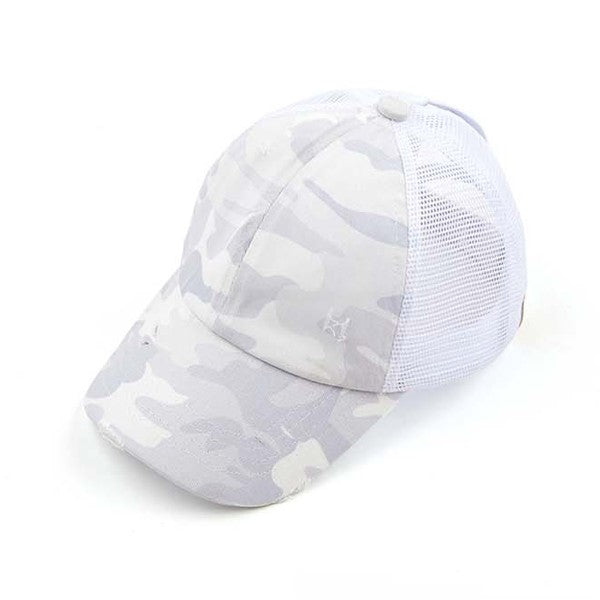 CC Camo Criss-Cross Cap