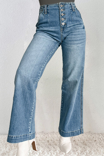 Kiki Straight Jeans with Pockets