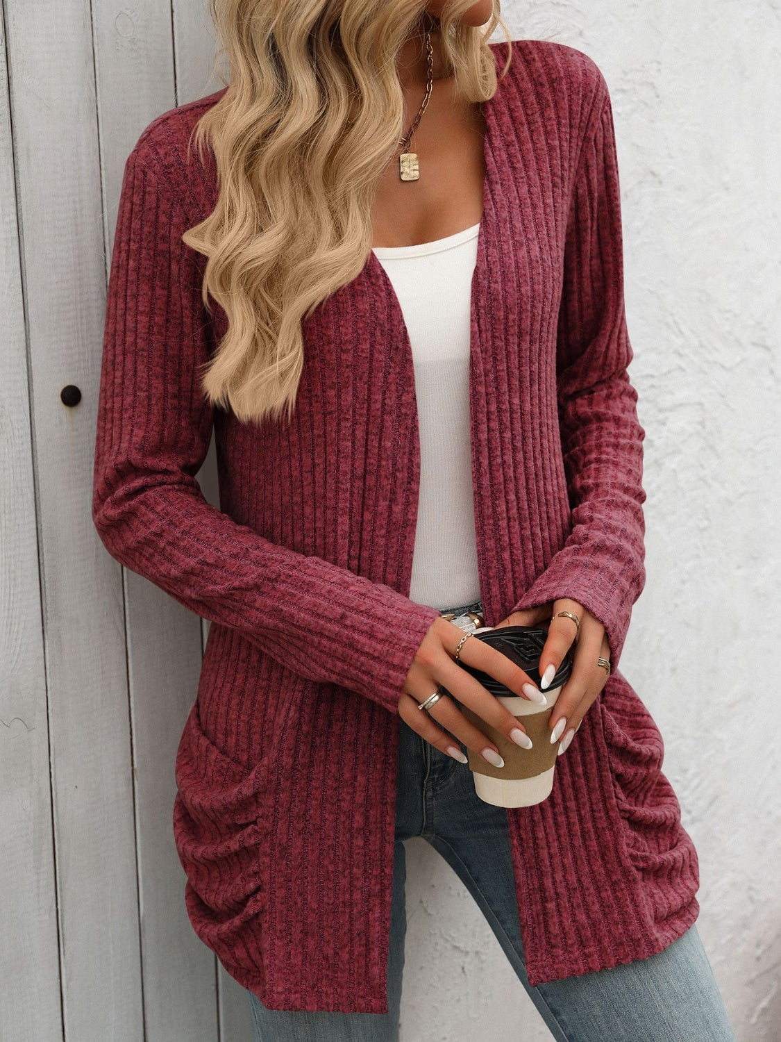 Mandy Open Front Cardigan