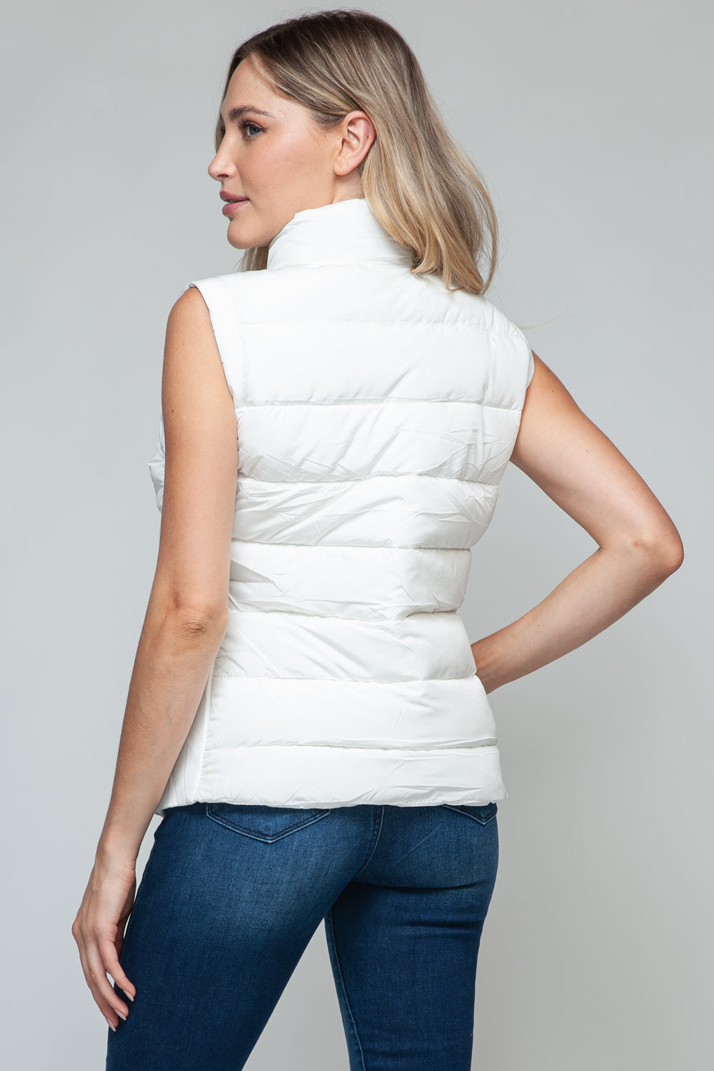 Snobbish Zip Up Vest