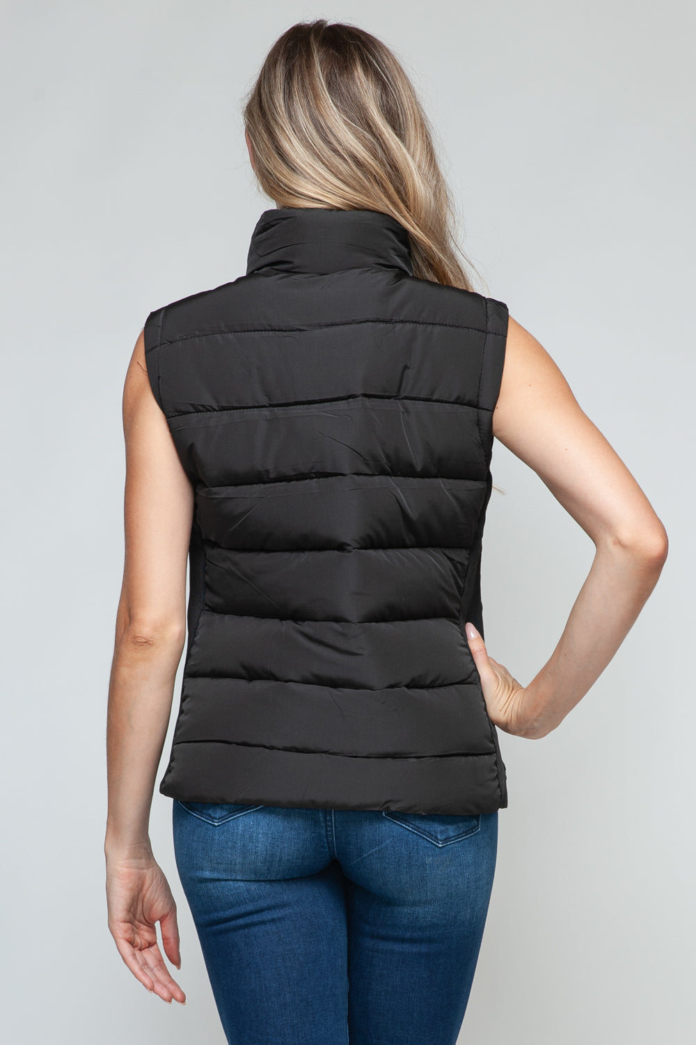 Snobbish Zip Up Vest