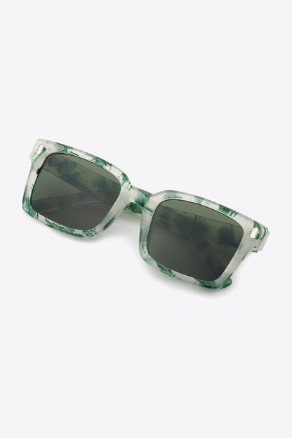 UV400 Polycarbonate Square Sunglasses