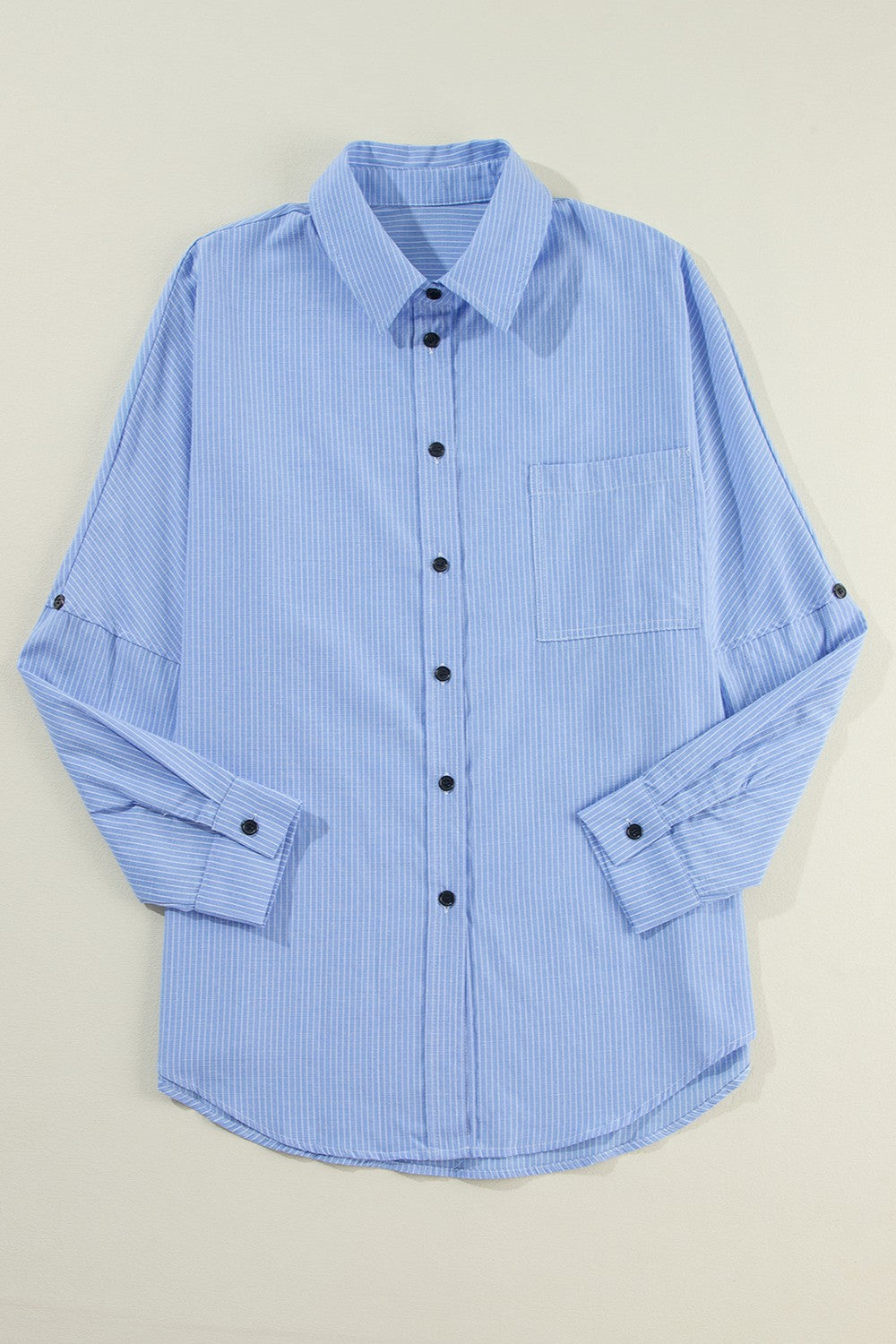 Stacee Striped Collared Shirt