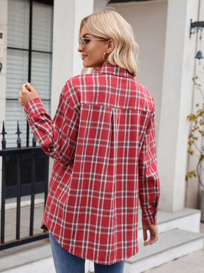 Ry Plaid Button Up Shirt