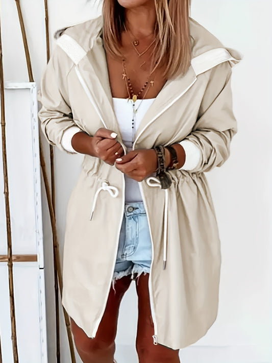 Heidi Hooded Trench Coat