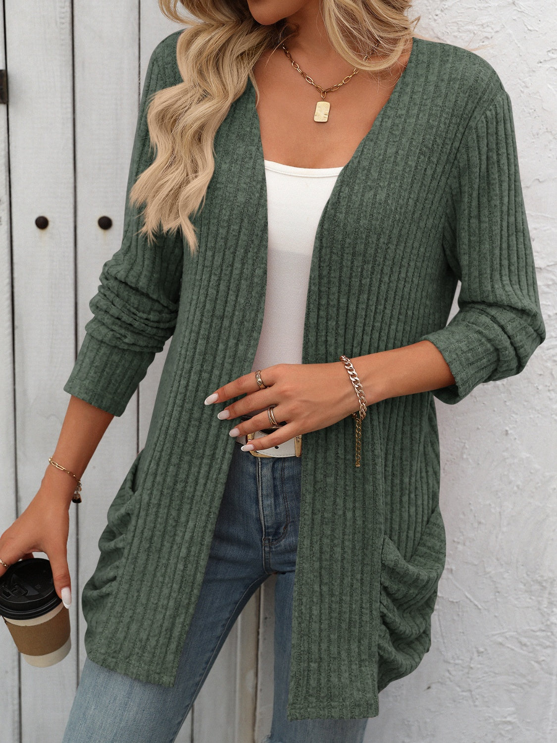 Mandy Open Front Cardigan