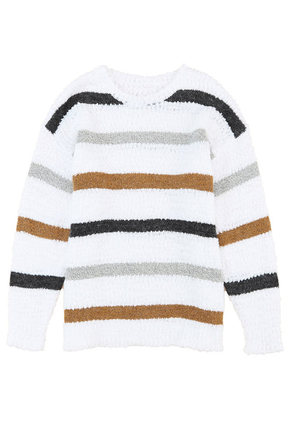 Allie Multicolor Stripes Sweater