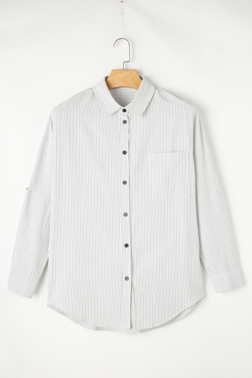 Stacee Striped Collared Shirt