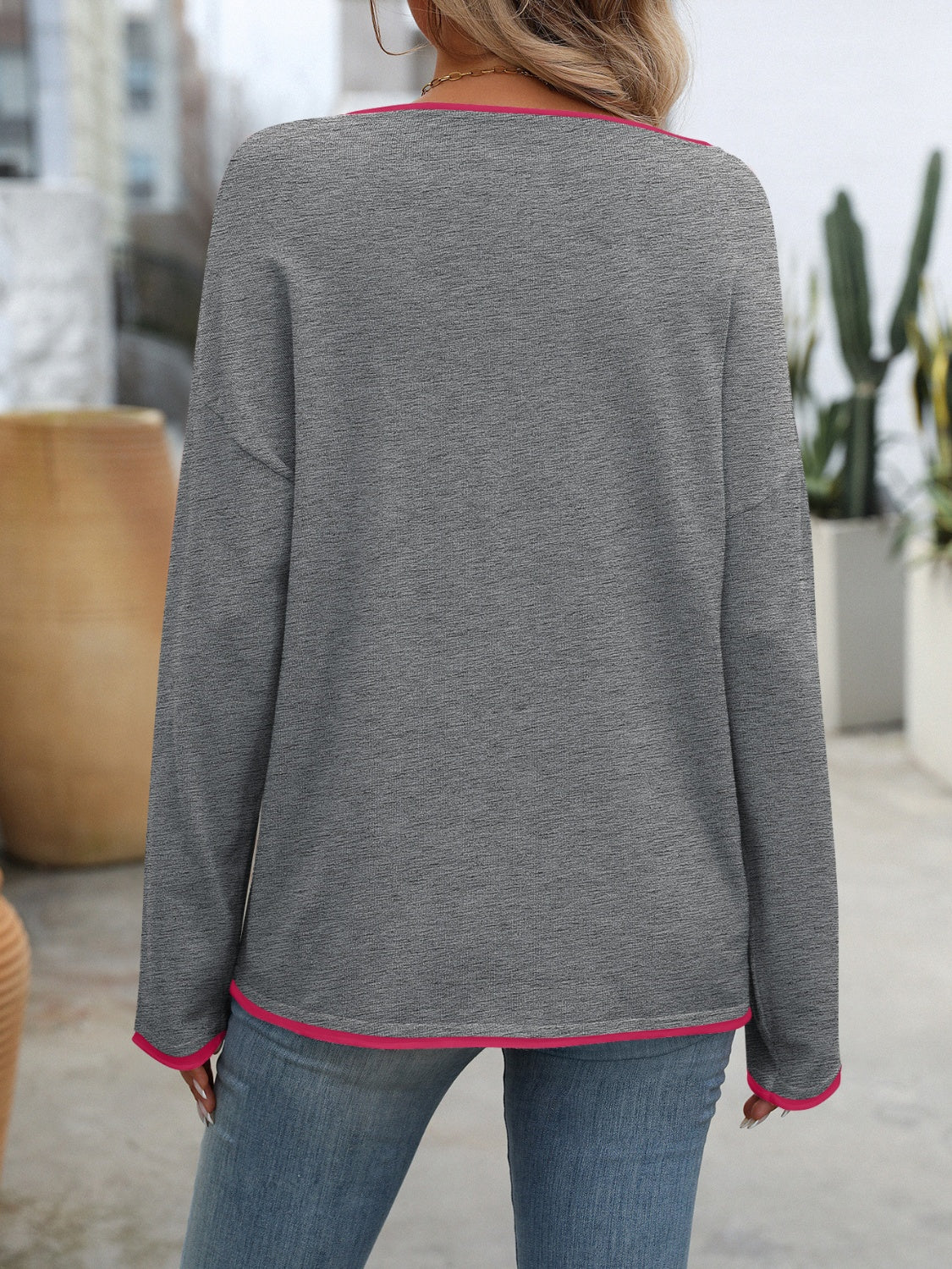 Madison Contrast Sweater