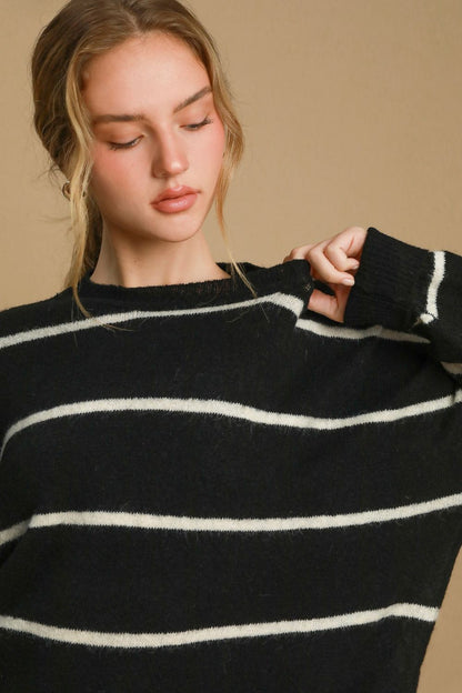 Cali Blend Striped Sweater