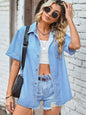 Geni Short Sleeve Denim Shirt