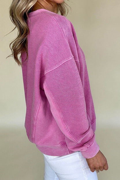 Holly Notched Sweatshirt