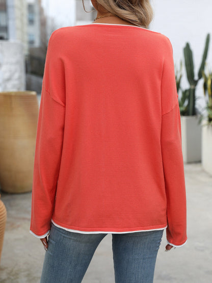 Madison Contrast Sweater